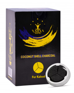 Вугілля кокосове для кальяну Coco Yahya Elegance King Calaud 1кг