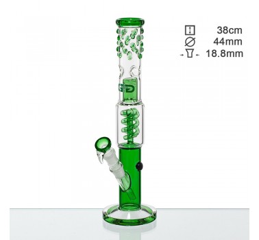 Бонг стеклянный Grace Glass OG Series Green H;38 ?:44 SG:18.8mm