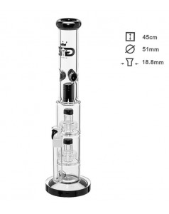 Бонг стеклянный Grace Glass Multi Percolator H:45cm