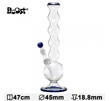 Бонг стеклянный Boost Bubble -H:47cm- ?:45mm -SG:18.8mm