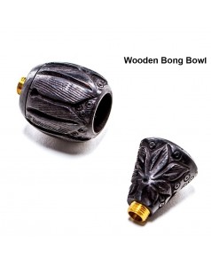 Колпак Wooden bong bowl black