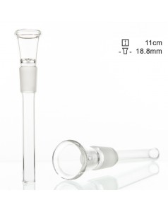 Чиллум скляний з малим отвором, d – 18.8 мм, L –11 см