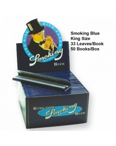 Папір для самокруток Smoking Blue King Size 33