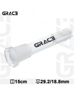 Диффузор-адаптер Grace Glass | 6Arm - L:15cm - 18.8mm SG:29.2