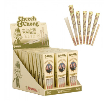 Конус  G-ROLLZ | Cheech & Chong Cones Organic Hemp Extra Thin