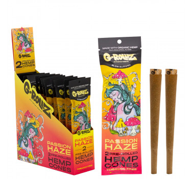Конус G-ROLLZ - 2x Passion Fruit Flavored Pre-Rolled Hemp  Cones
