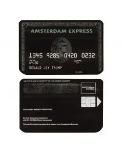 Бокс для хранения бумаги для курения Amsterdam Express 85x55 мм