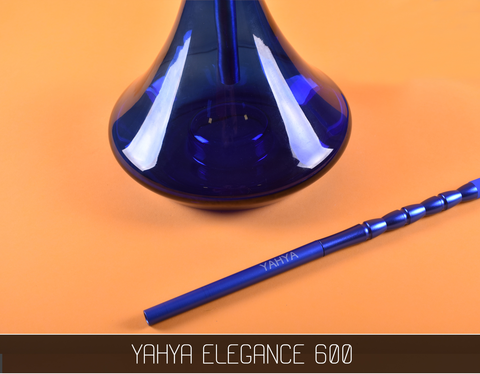 Кальян Yahya Elegance 600 синий - фото 5 - Kalyanchik.ua